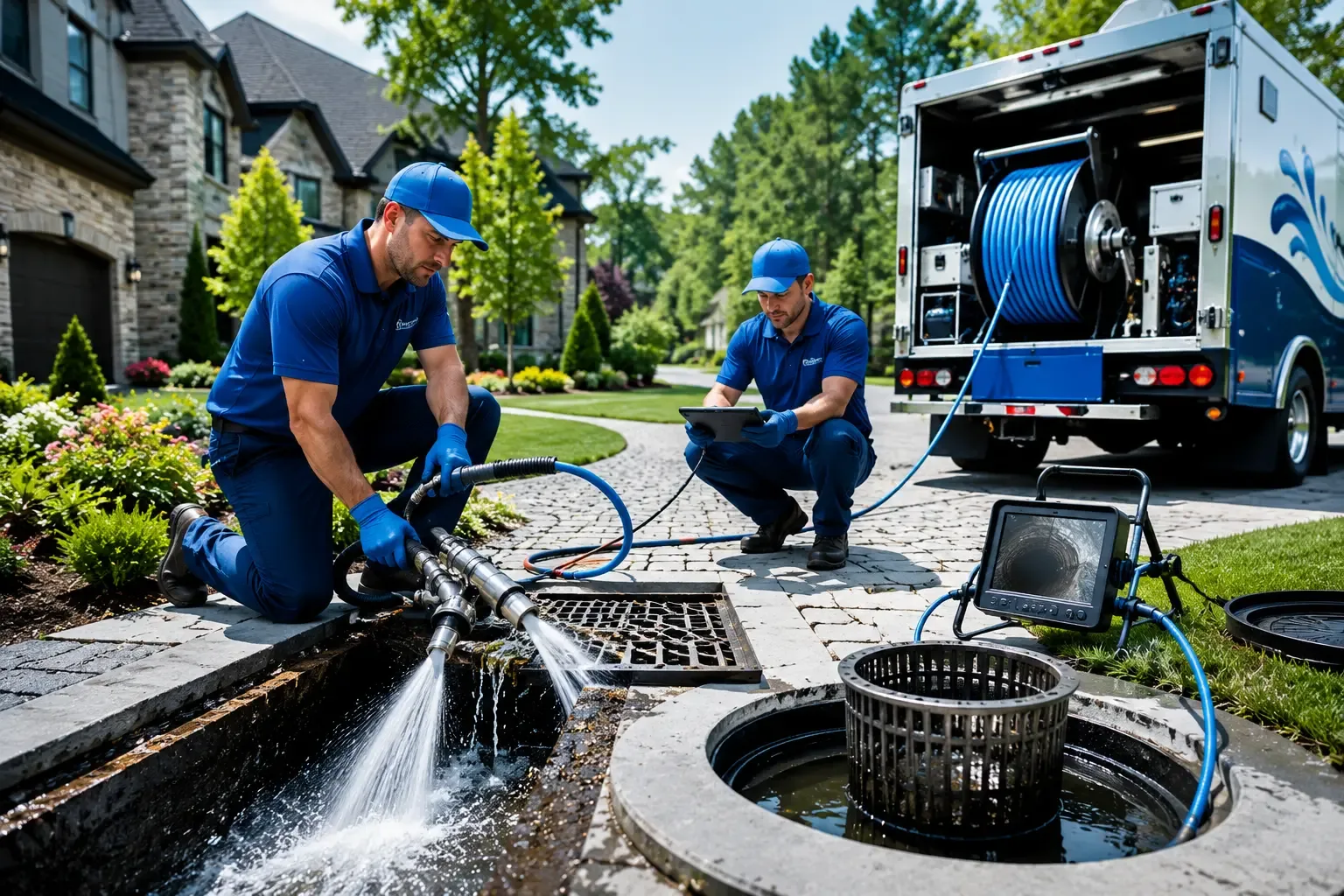 Local outdoor drain cleaning professionals in Alderson, OK